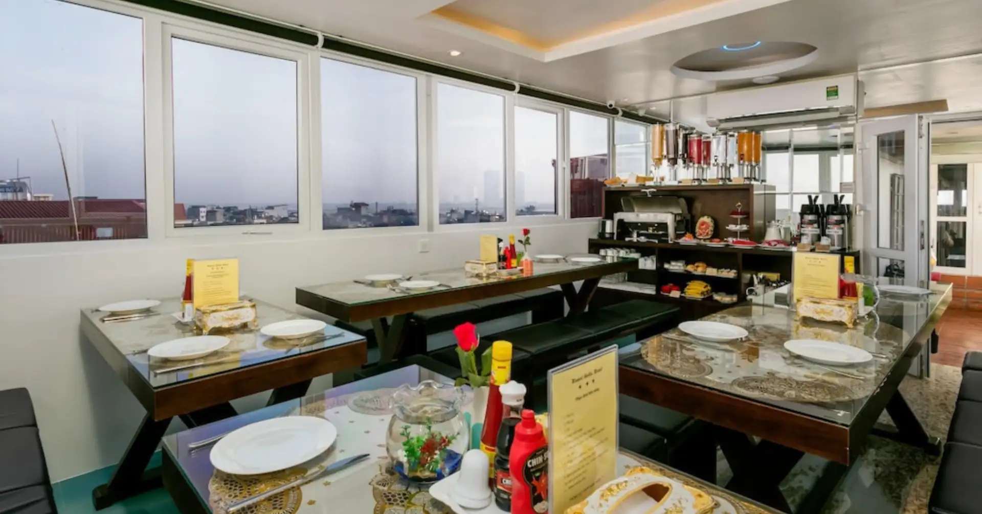 Home 13 Breakfast area at Hanoi Stella Hotel restaurant